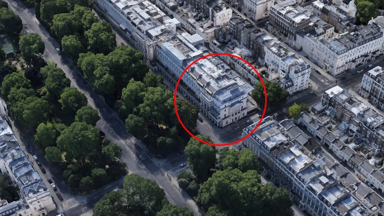 Activistas británicos se apoderan de la mansión de un multimillonario ruso en Londres
