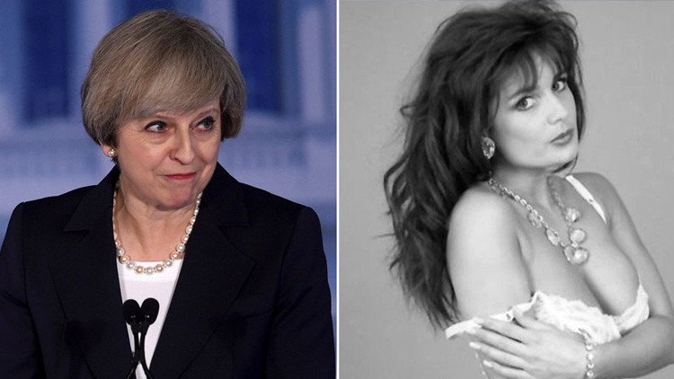 ¿Ha confudido la Casa Blanca a la primera ministra británica con una estrella porno?