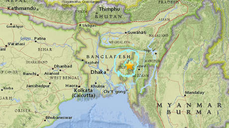 Un sismo de magnitud 5,5 sacude India