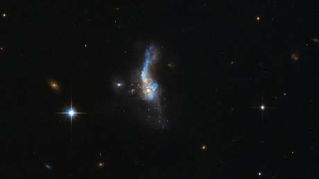 El telescopio Hubble capta el impresionante momento en que colisionan millones de estrellas