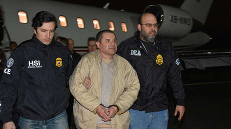 PRIMER VIDEO: sacan al Chapo de prisión para extraditarlo a EE.UU.