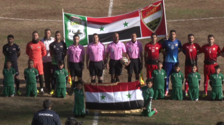 Video: Alepo celebra su primer partido de fútbol tras cinco años de guerra