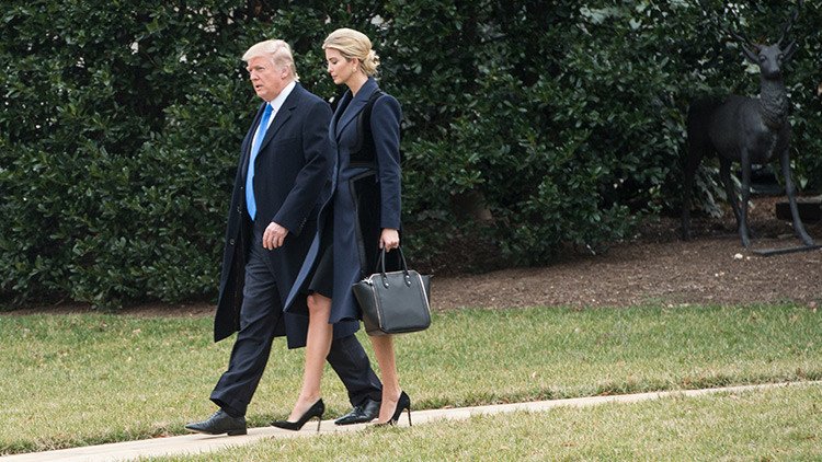 ¿Por qué Trump y su hija Ivanka abandonaron repentinamente la Casa Blanca en helicóptero?