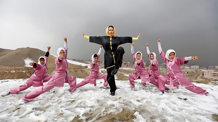 Espíritu rebelde: mujeres afganas practican un arte marcial de Shaolin a pesar de las prohibiciones