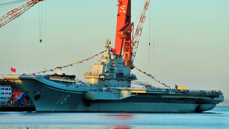  Avanza la construcción del primer portaviones de fabricación china