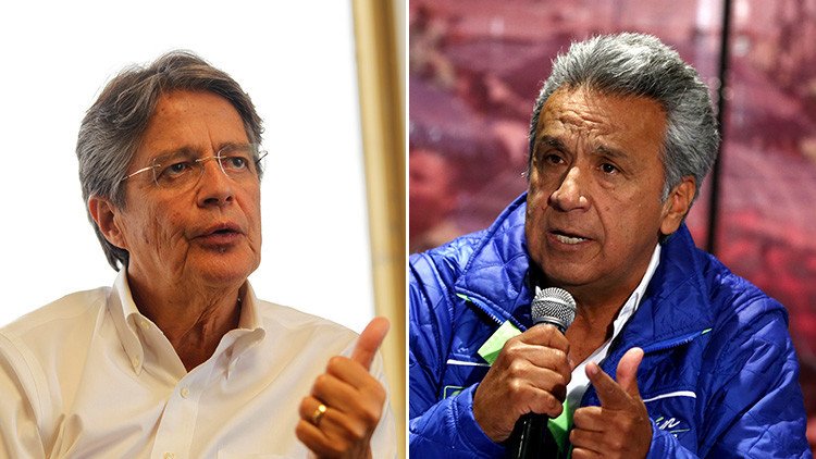 Definitivo: Moreno y Lasso se enfrentarán en una segunda vuelta en las presidenciales de Ecuador