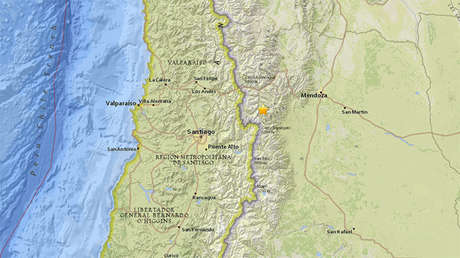Un sismo de 5,4 sacude Argentina cerca de la frontera con Chile