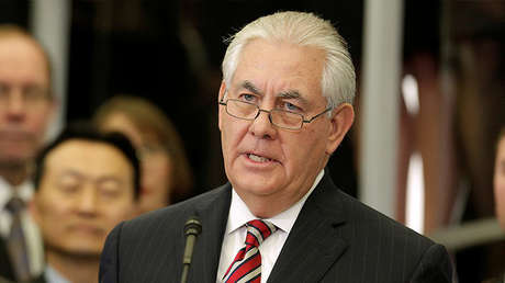La primera tarea de Rex Tillerson como secretario de Estado de EE.UU.