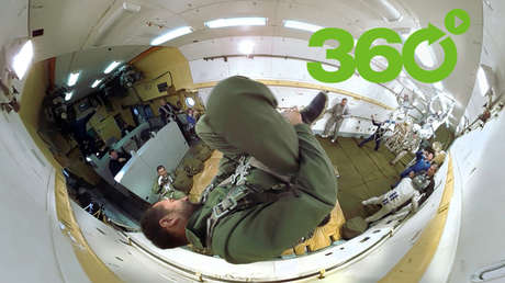 RT vive la ingravidez en 360º a bordo de un avión-laboratorio