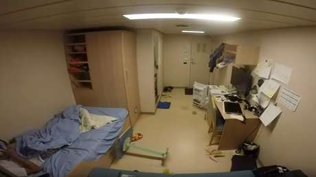 ¿Poltergeist? Una fuerza invisible se apodera de esta habitación