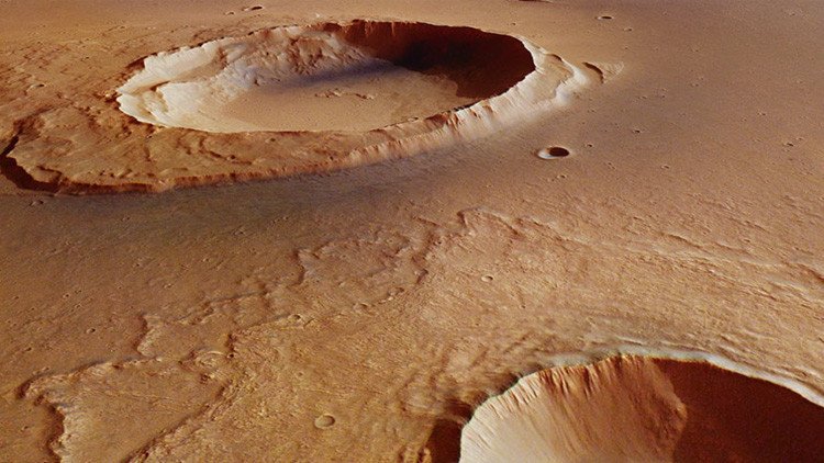 Unas imágenes únicas en alta definición muestran las huellas de una antigua inundacion en Marte