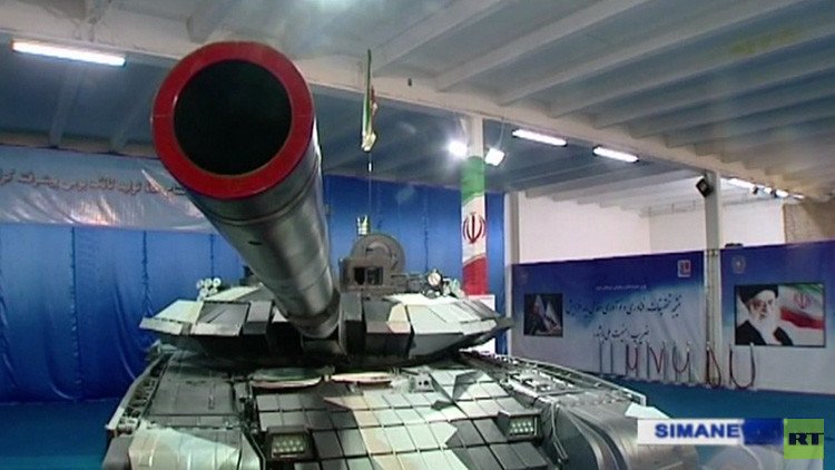 VIDEO: Irán presenta su propio tanque de batalla, "tan letal como el T-90 ruso"