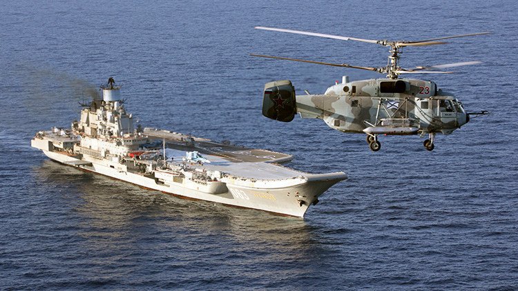 Rusia determina los planes 'rompedores' de desarrollo de su aviación naval