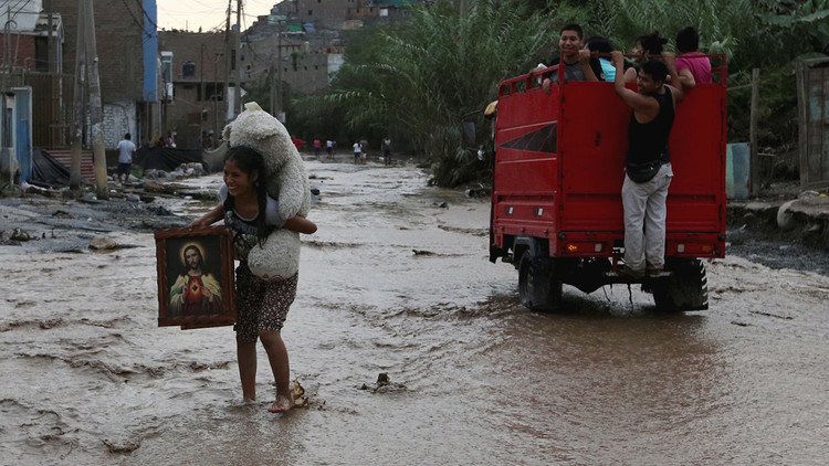 La crudeza de la época de lluvias: Perú llora ya a 62 fallecidos