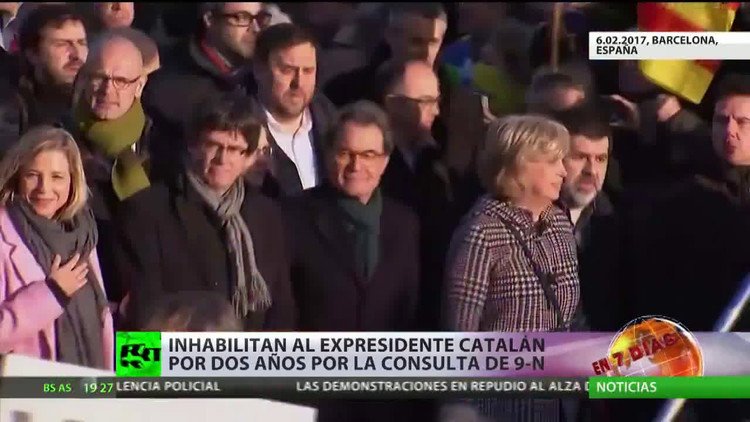 Condenan al expresidente de la Generalidad, Artur Mas, a dos años de inhabilitación política
