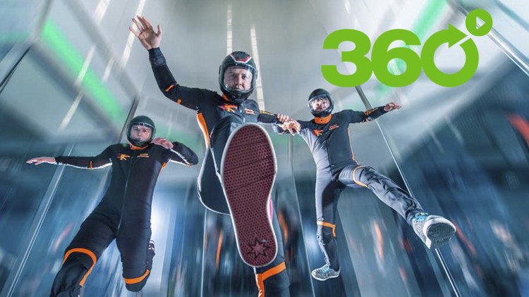Video en 360°: Así es volar en un túnel de aire con un campeón del mundo 