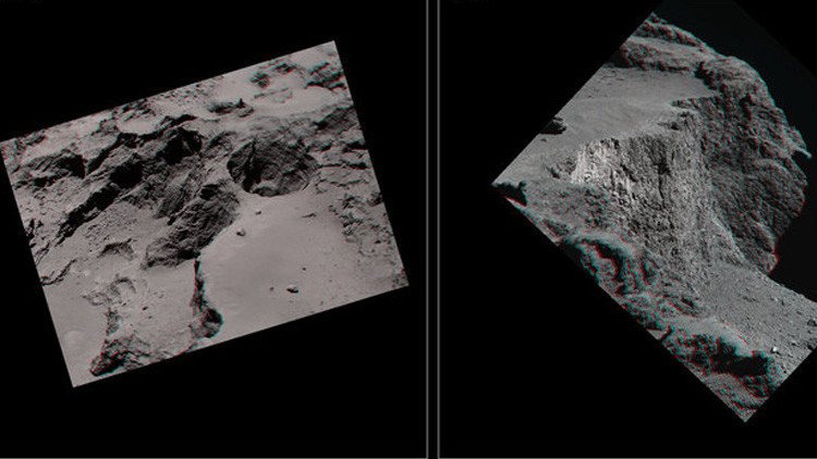 Fotos: Una inusual metamorfosis en el cometa Churyumov-Gerasimenko revela por primera vez su núcleo