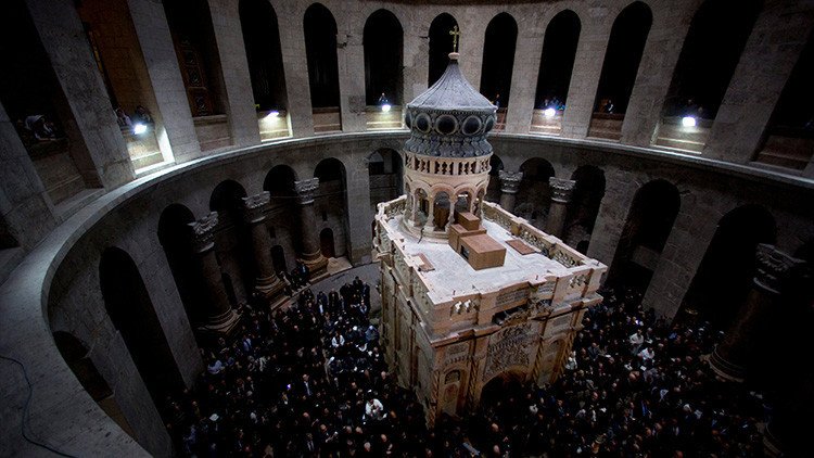 La tumba de Cristo podría sufrir un "derrumbe catastrófico"