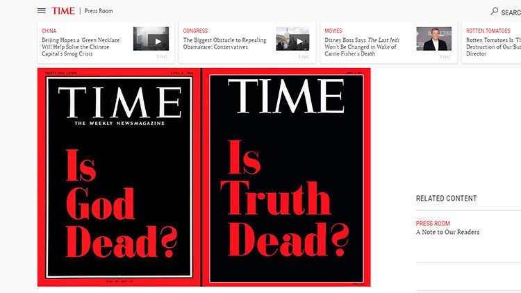 La revista 'Time' se atreve a lanzar la pregunta que todos tenemos en mente