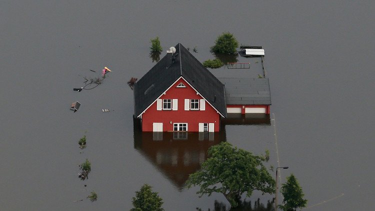 Científicos predicen una 'inundación del siglo' que afectaría a millones de europeos