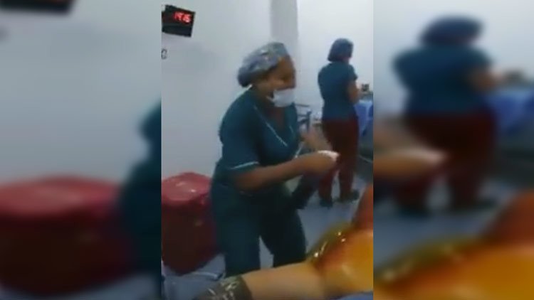Enfermeras se graban bailando ante una paciente sedada y desnuda en Colombia (VIDEO)