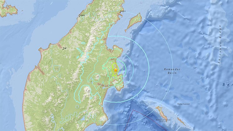 Un sismo de magnitud 6,6 sacude el Oriente Lejano ruso