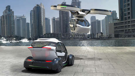 ¿Adiós a los atascos?: Airbus propone un coche dron (VIDEO, FOTO)