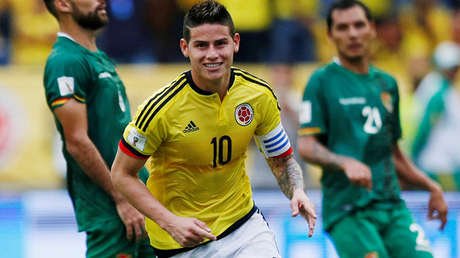 Foto: Este gesto del futbolista James Rodríguez indigna a Colombia