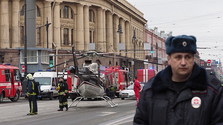 Publican una foto del artefacto explosivo que no detonó en el metro de San Petersburgo
