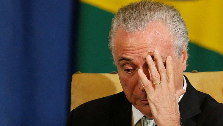 Arranca el proceso judicial que podría remover del cargo a Temer en Brasil