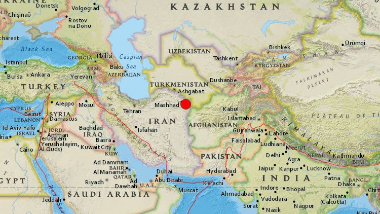 Un terremoto de magnitud 6,1 sacude Irán