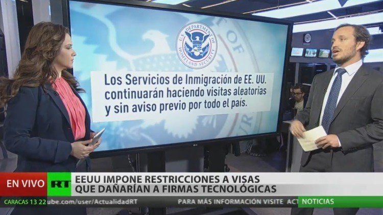 EE.UU. impone restricciones a visados que podrían dañar a empresas tecnológicas