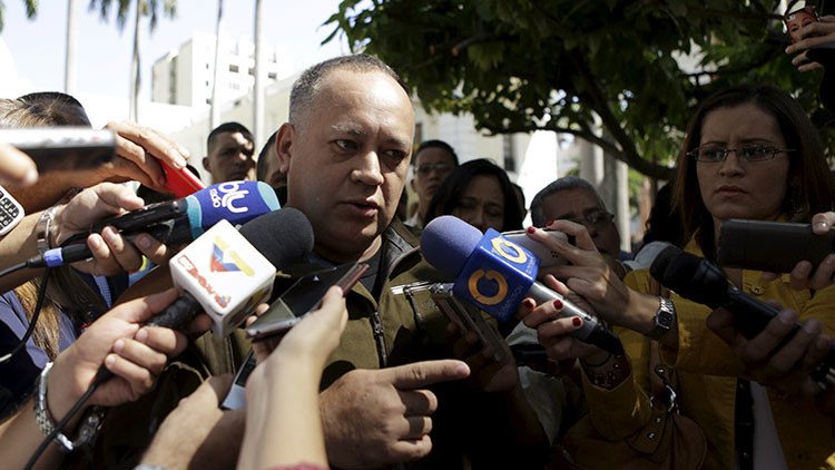 Cabello a la oposición: "Nosotros no los vamos a dejar entrar al centro de Caracas"