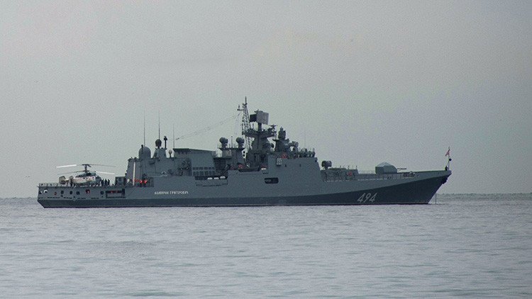 La fragata rusa Admiral Grigoróvich vuelve al Mediterráneo 