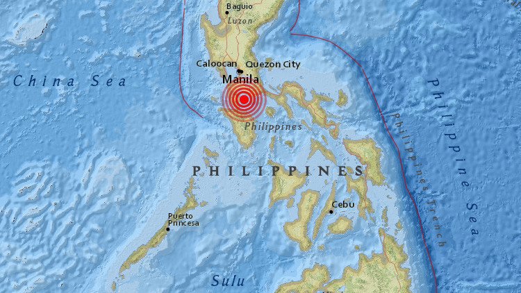 VIDEO: Se desata el pánico en un centro comercial de Filipinas por un sismo