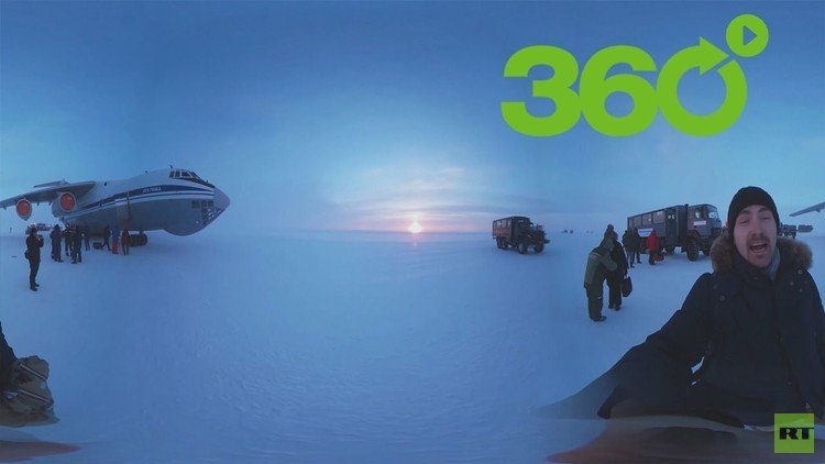 Vuele al Polo Norte en 360º: Un viaje a la Tierra de Francisco José