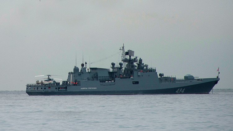 Rusia explica las razones del regreso de la fragata Admiral Grigoróvich al Mediterráneo