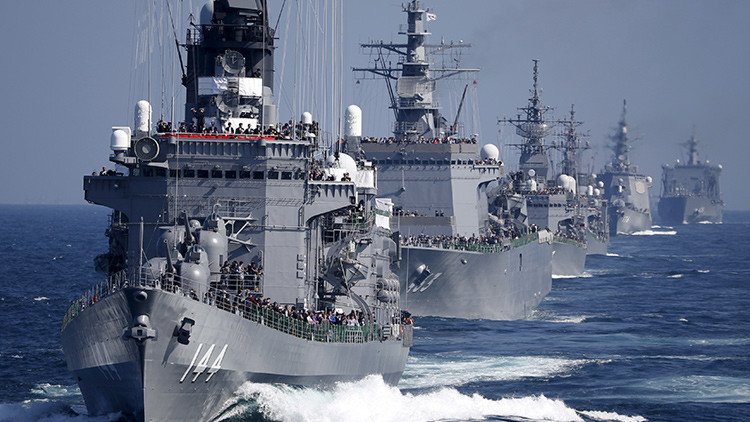 Japón planea realizar maniobras conjuntas con la Armada de EE.UU. 
