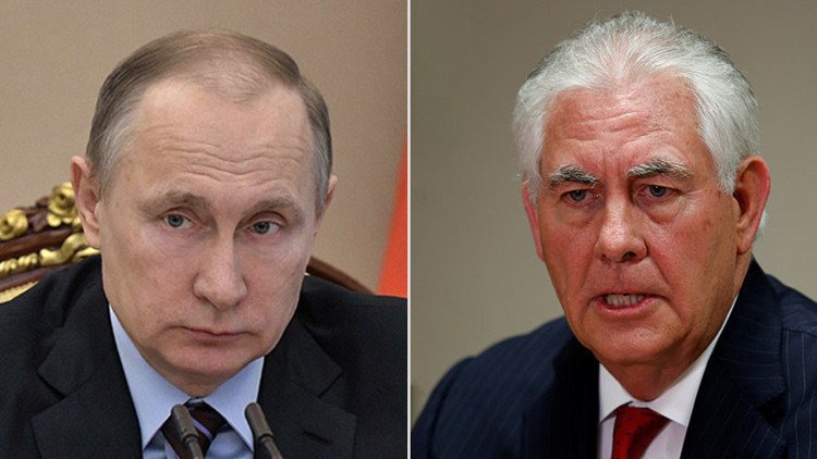 Kremlin: Putin se reúne con Tillerson en Moscú