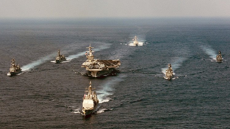 ¿Con qué armamento cuenta el grupo de ataque del portaviones USS Carl Vinson?