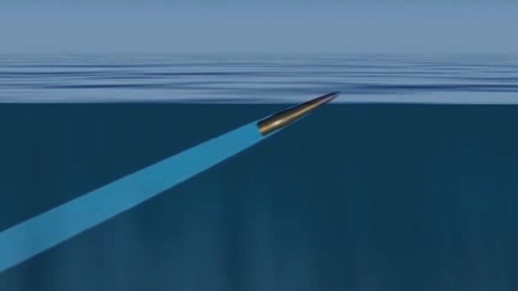 Terror subacuático: desarrollan una nueva bala que es letal dentro y fuera del agua (VIDEO)