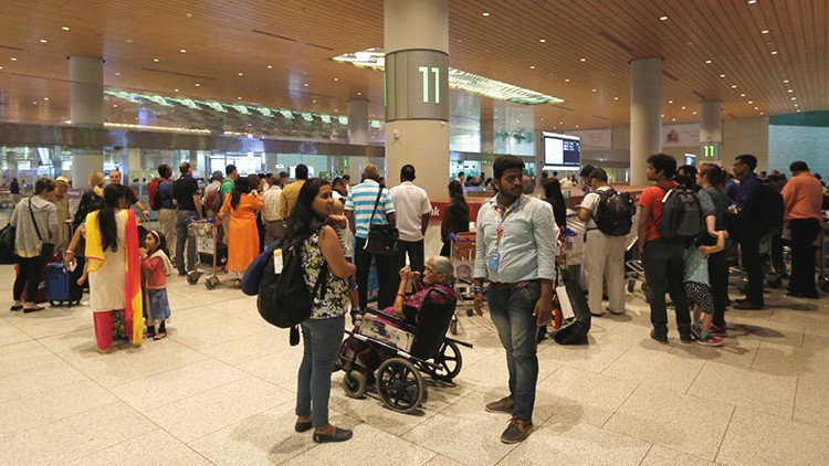 Una alerta por secuestros aéreos cierra tres aeropuertos en la India