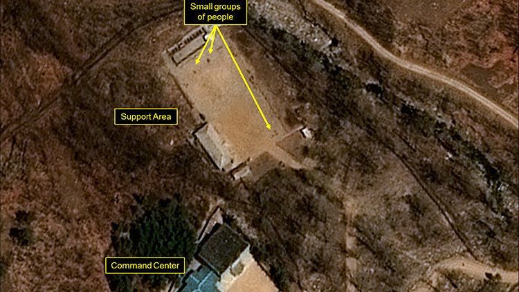 La actividad en un sitio de ensayos nucleares de Corea del Norte sorprende a los expertos de EE.UU.