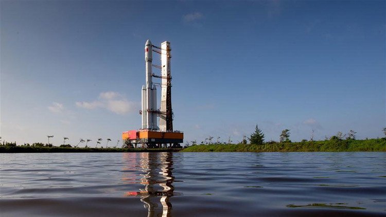 China lanza la Tianzhou 1, su primera nave espacial de carga