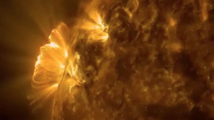 La NASA detecta una poderosa erupción solar que podría causar grandes apagones