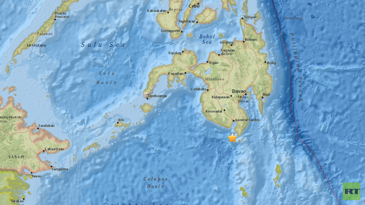 Un terremoto de magnitud 6,8 sacude Filipinas