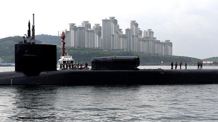 Corea del Norte amenaza con hundir el USS Michigan
