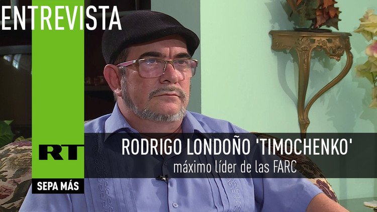 'Timochenko': "Hoy el único plan de las FARC es la paz en Colombia"