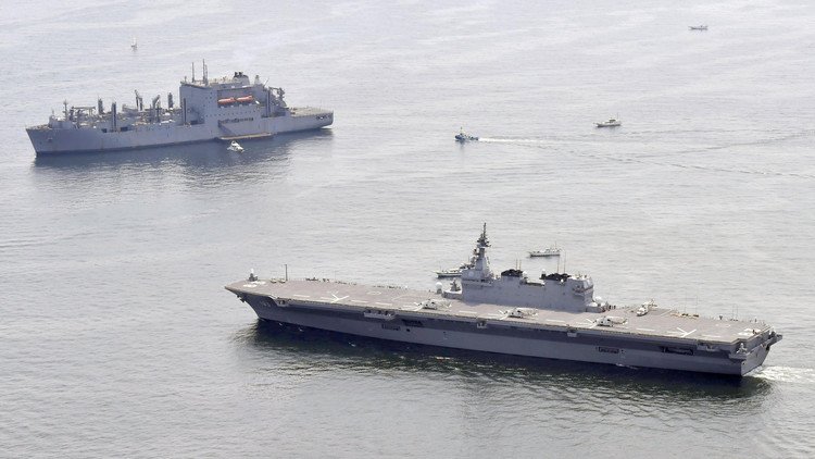 Japón envía un nuevo buque de guerra para apoyar a la Armada de EE.UU. en el Pacífico