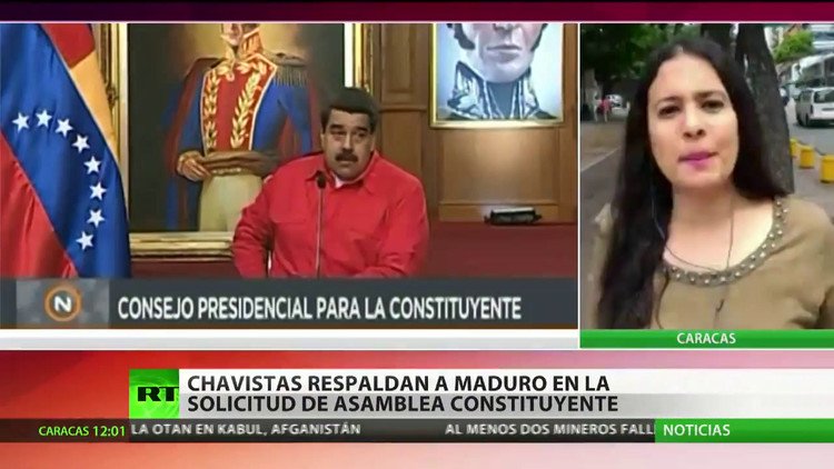La oposición venezolana marcha contra la Asamblea Constituyente convocada por Maduro